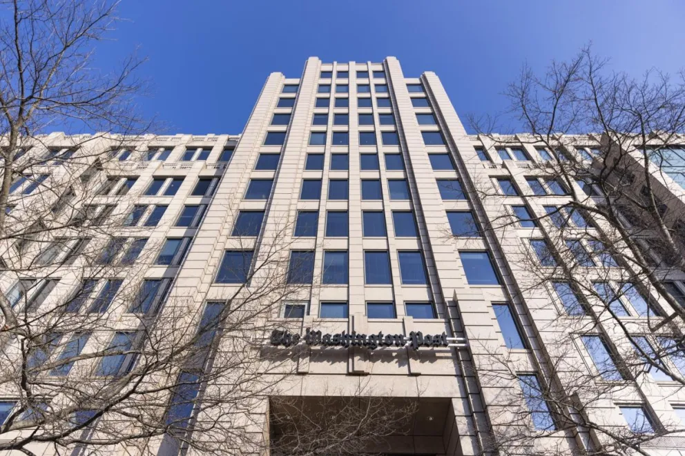 Infraestructura en la que se encuentra el The Washington Post. Foto: EFE