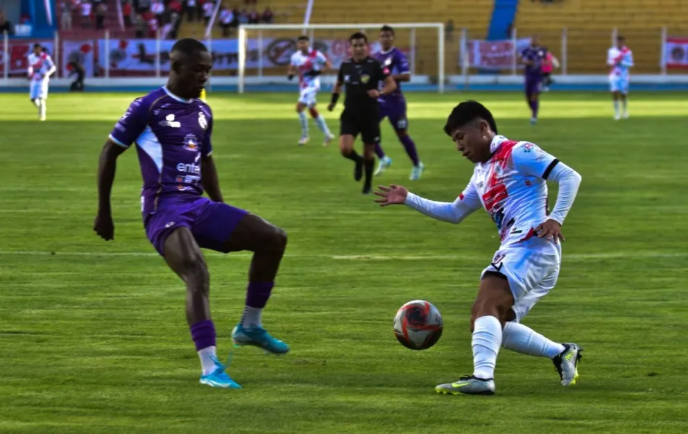 Del partido que Real Potosí le ganó a Nacional en la Villa Imperial. Foto: APG