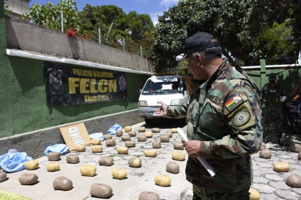 Operativo antidroga de la FELCN. Foto Radio Fides