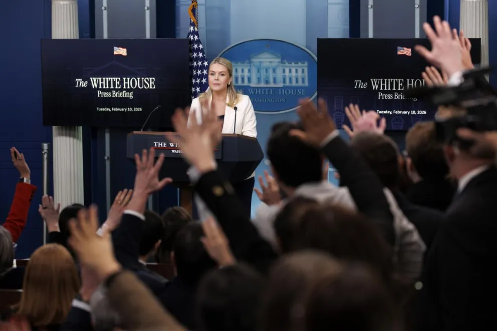 Portavoz de la Casa Blanca, Karoline Leavitt Foto: EFE