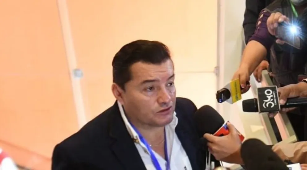 El alcalde de Santa Cruz, Jhonny Fernández. Foto: ABI