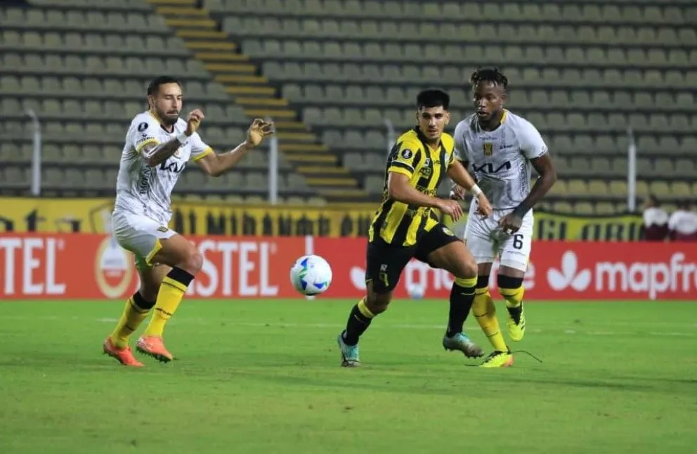 Incidencia del partido que el Deportivo Táchira le ganó a The Strongest en San Cristóbal. Crédito: Deportivo Táchira