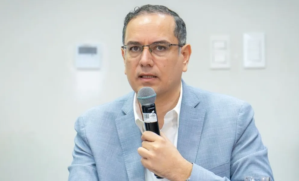 El presidente de Yacimientos Petrolíferos Fiscales Bolivianos (YPFB), Yussef Akly. Foto: YPFB