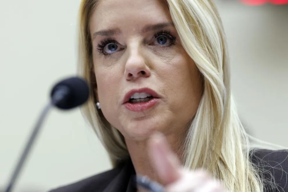 La fiscal general de Estados Unidos, Pam Bondi. Foto: EFE