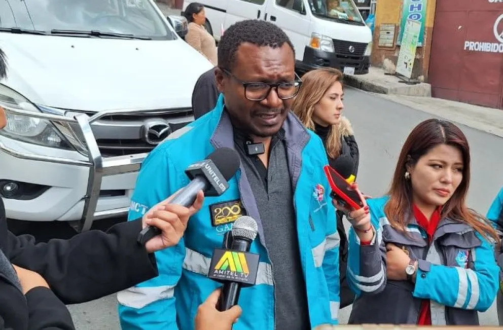 Américo Gemio, secretario municipal de Culturas de La Paz. Foto: Visión 360 