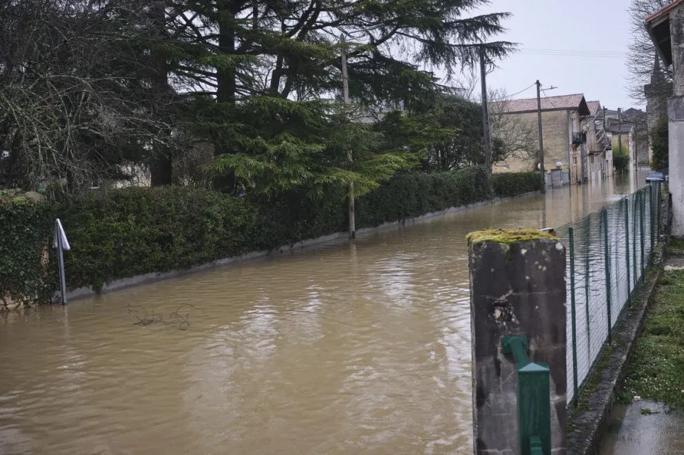 El temporal Nils ha provocado importantes daños materiales en toda la franja sur del país. Foto: EFE 