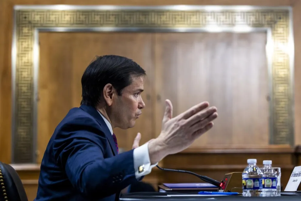El secretario de Estado de Estados Unidos, Marco Rubio, en una fotografía de archivo. Foto: EFE