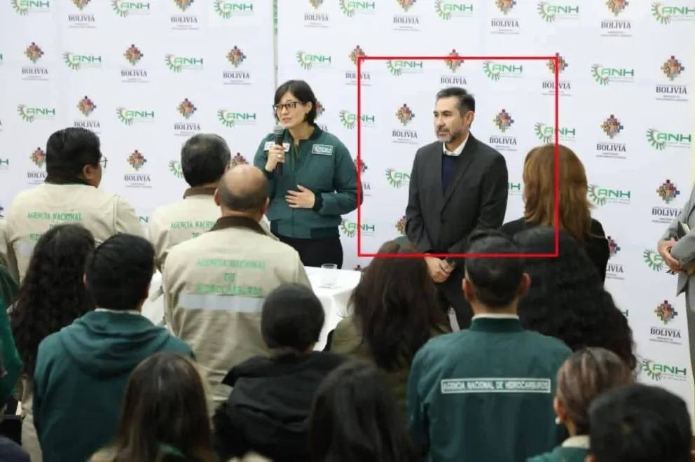 Freddy Zenteno Lara es el nuevo director interino de la ANH. Foto: Facebook/DTV