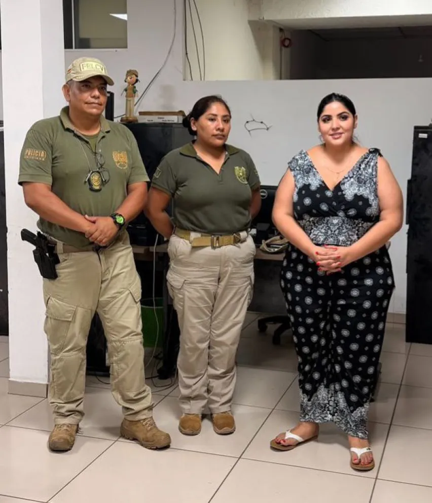 La viceministra de Igualdad de Oportunidades, Echeverria informó que, durante la jornada, continuará recorriendo otros espacios de atención a víctimas. Foto VIODyD