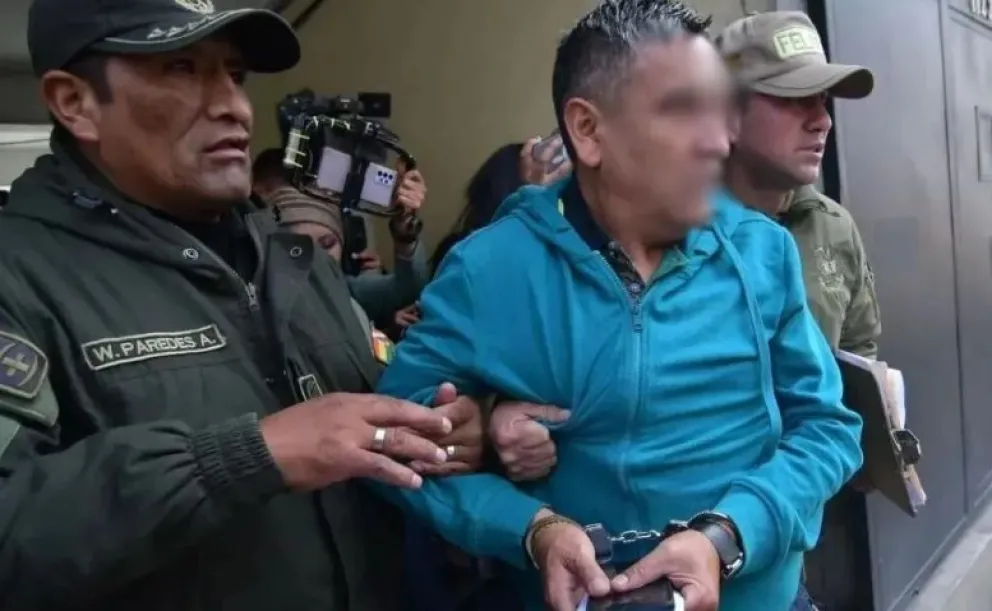 El exinterventor de Epsas fue aprehendido la mañana del jueves. Foto APG