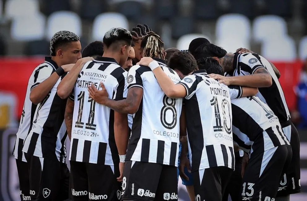 Jugadores del Botafogo, club que se coronó campeón de la Libertadores en 2024. Foto: Club Botafogo FR