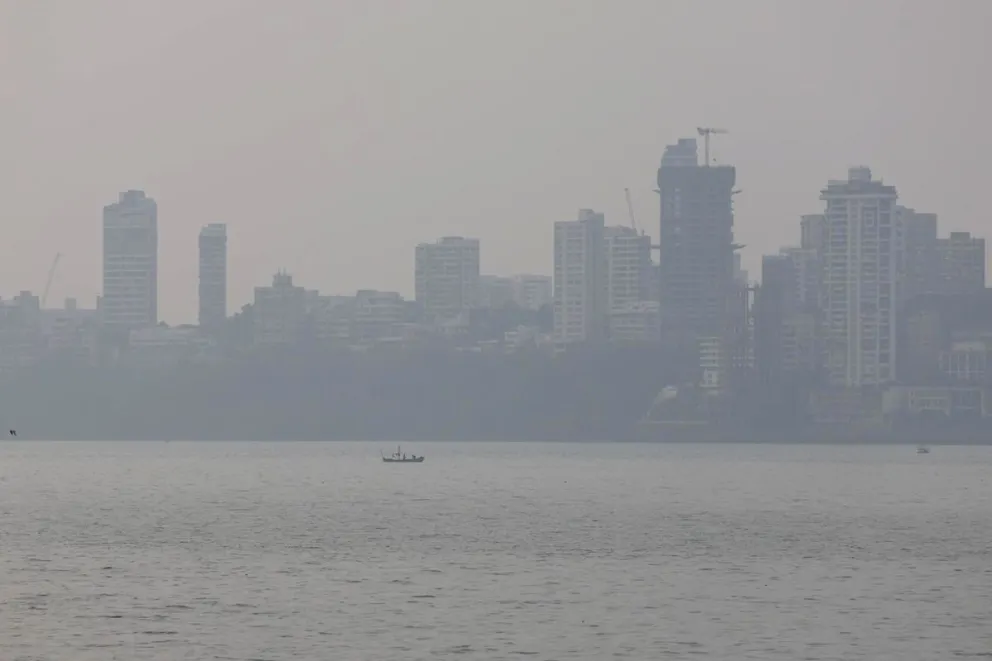 Imagen del 5 de febrero pasado de la ciudad india de Bombay. Foto: EFE