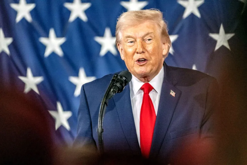 Fotografía del 13 de febrero de 2026 del presidente de EE.UU., Donald Trump. Foto: EFE