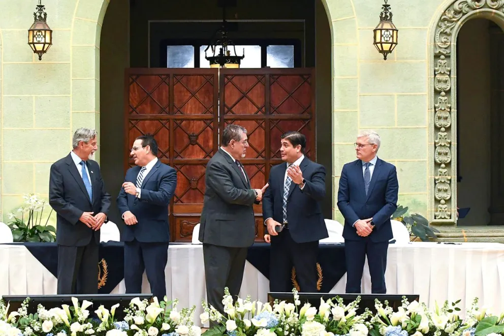 Guatemala fue sede de la inauguración de una iniciativa contra el crimen organizado y por el fortalecimiento de la democracia en Latinoamérica. Foto: EFE