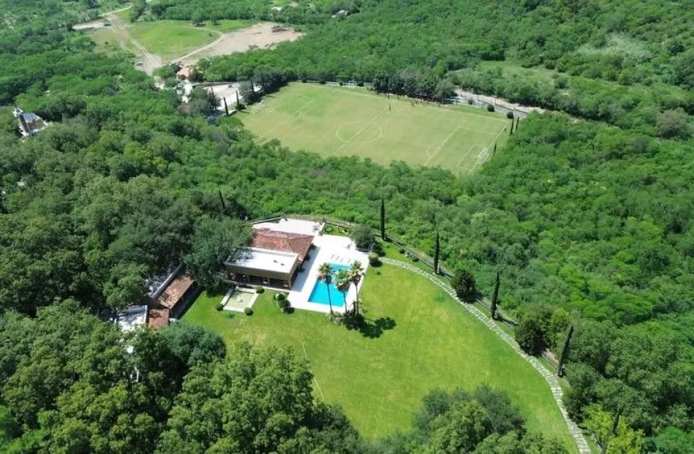 Una vista aérea del complejo La Capilla que sería utilizado por la Verde. Foto ET -Sports 360