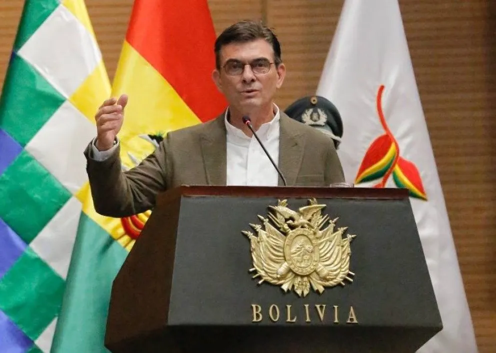 El presidente Rodrigo Paz en una anterior actividad. Foto: RRSS del mandatario 