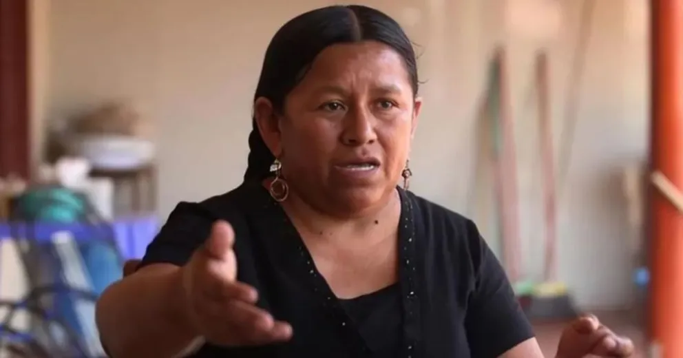 La exministra Nemesia Achacollo. Foto: Correo del sur 