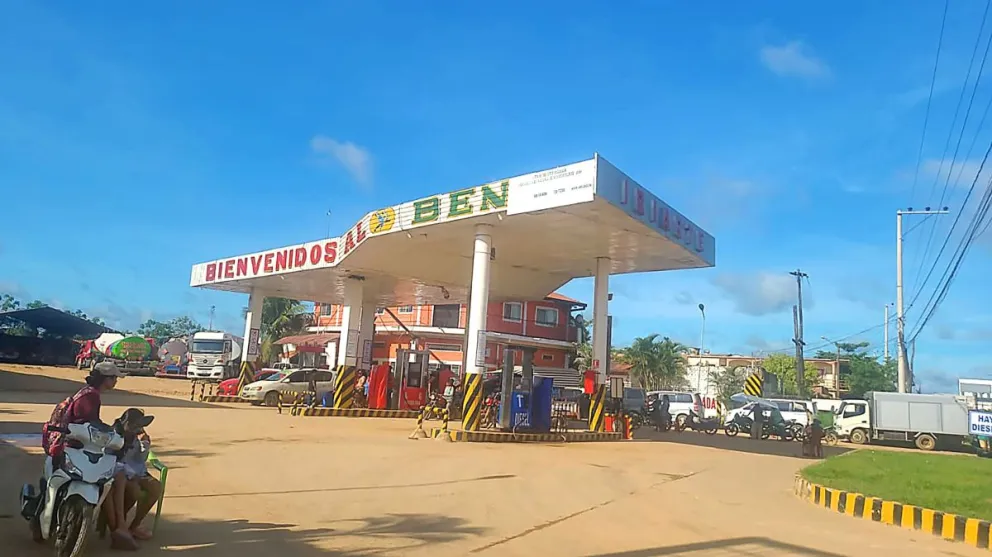 Las instalaciones de un surtidor en la ciudad de Trinidad, Beni. Foto: YPFB