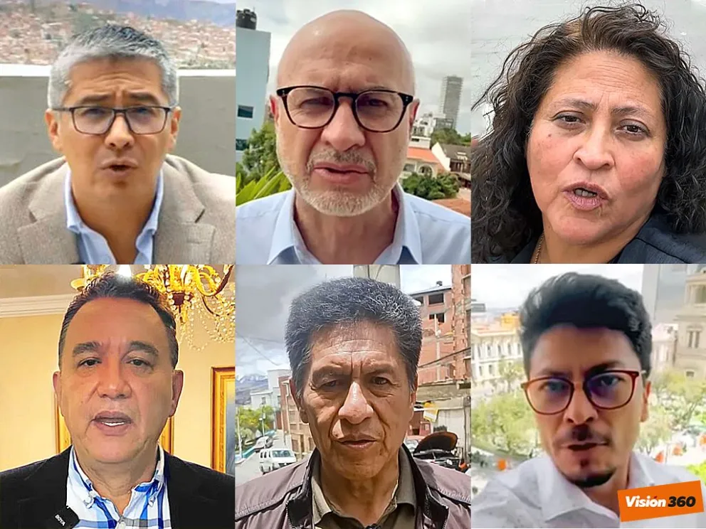 Ministros de Paz. Fotos: capturas de video. Montaje: Visión 360 