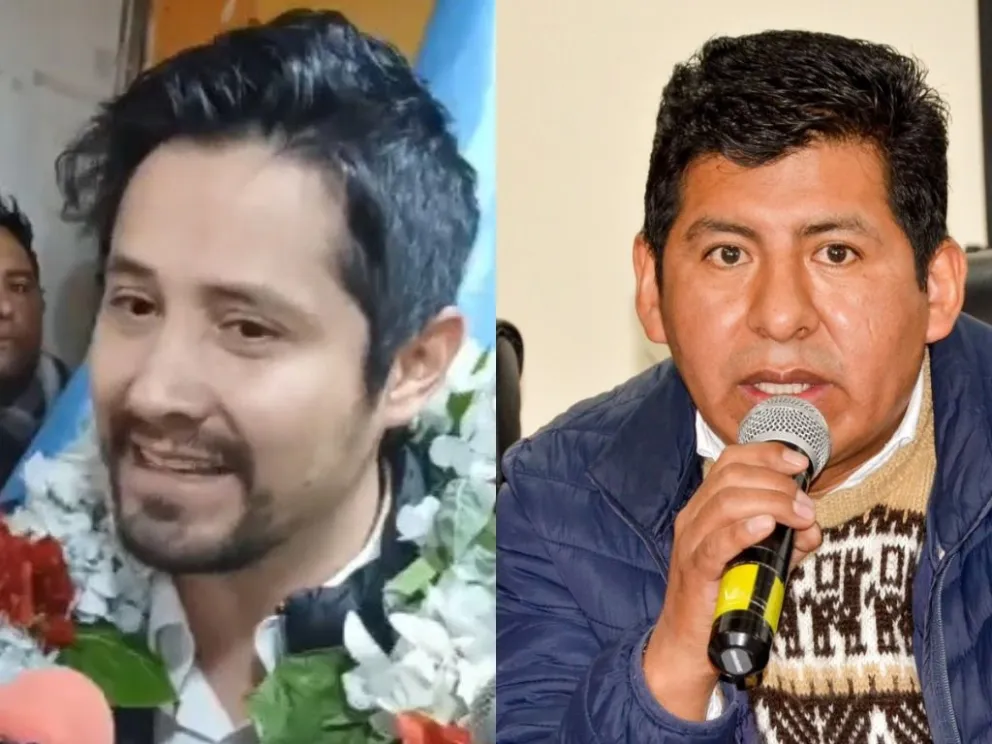 Paredes y Tahuichi. Fotos: TSE y Captura 