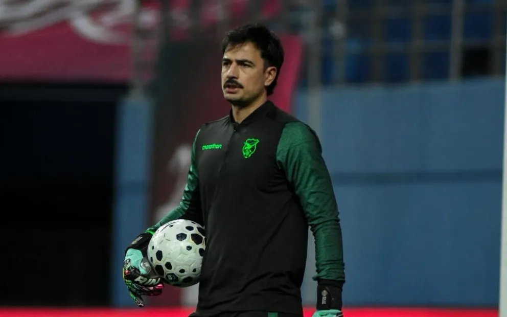 Guillermo Viscarra en una convocatoria anterior de la Selección nacional. Foto: La Verde - FBF