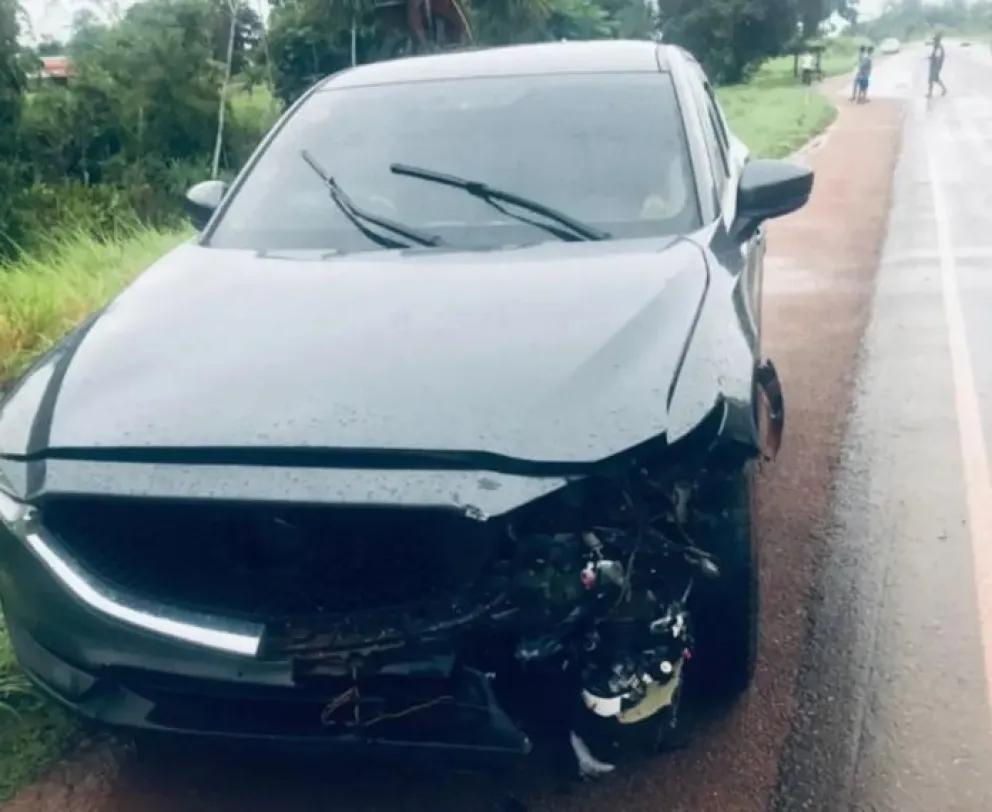 El hecho ocurrió la madrugada del pasado domingo. Foto: Cortesía