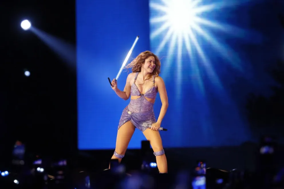 Fotografía de archivo que muestra a la colombiana Shakira. Foto: EFE
