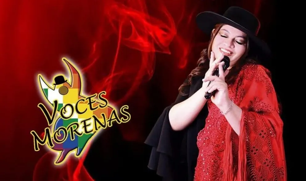 La cantante Rossana Marín es parte de la agrupación folklórica Voces Morenas. Foto: Facebook de Rossana Marín