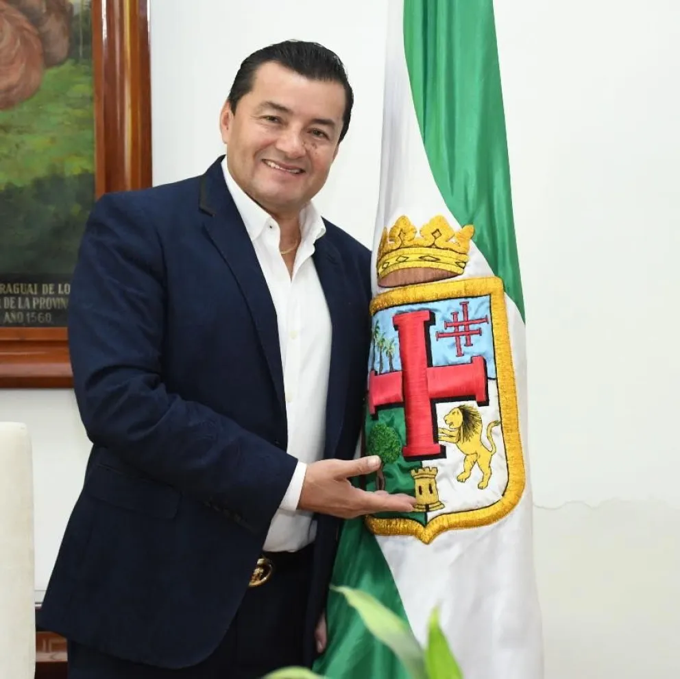 El alcalde de Santa Cruz, Jhonny Fernández. Foto: Jhonny Fernández/Facebook