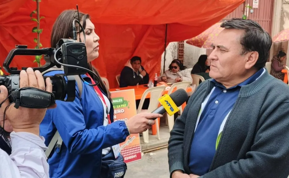 El fiscal departamental de Oruro, Aldo Morales. 