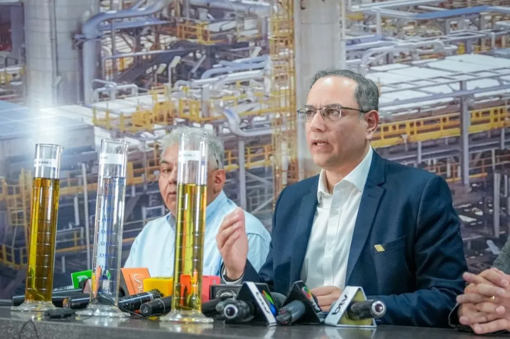 El presidente de YPFB, Yussef Akly. Foto: YPFB 