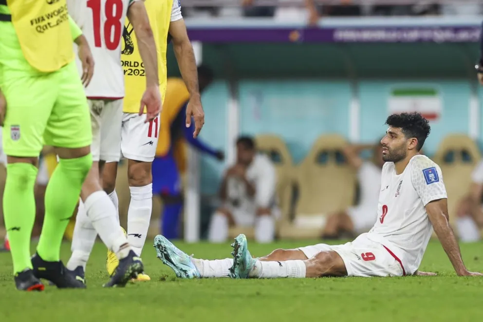 Mehdi Taremi, estrella de la selección iraní de fútbol. Crédito: EFE