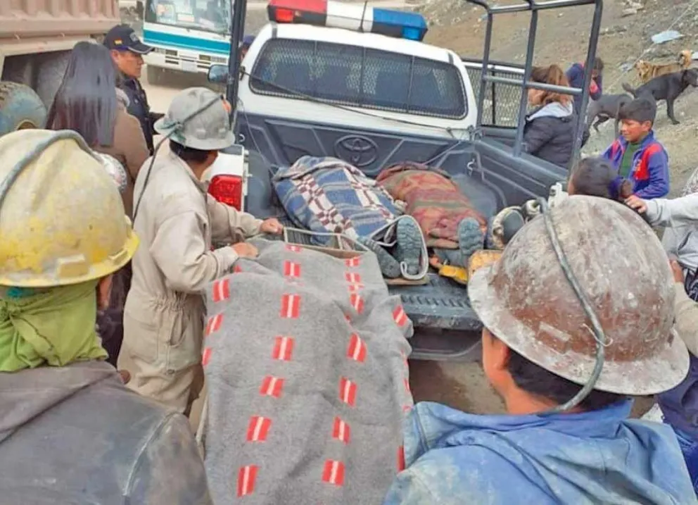 El abogado penalista, Jesús Morales, revela que hay mineros que fallecen y son enterrados en el lugar donde mueren, les dan unos cuántos pesos a sus familias para que se haga el velorio, pero no se informa a las autoridades. Foto El Potosí