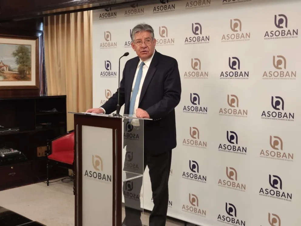 El presidente de Asoban, Nelson Villalobos. Foto: Paulo Lizárraga A.