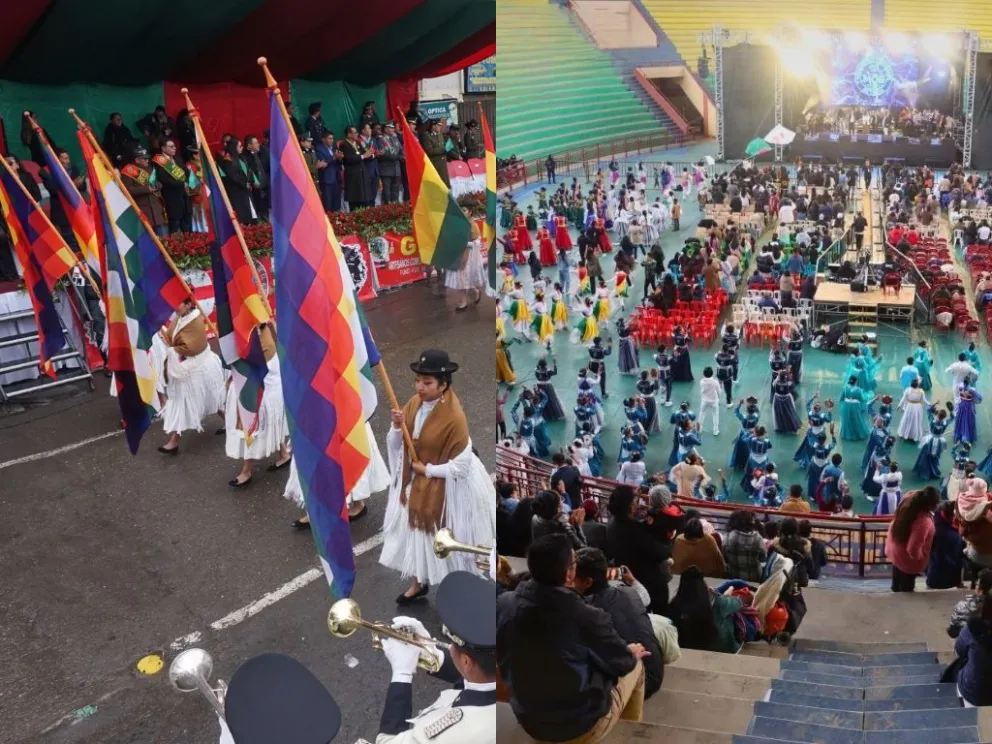 El desfile y la serenata cristiana continuarán en El Alto. Foto: Composición Visión 360/RRSS