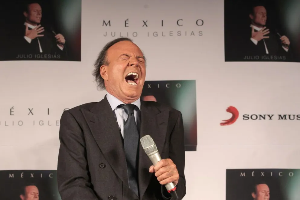 El cantante español Julio Iglesias . Foto: EFE