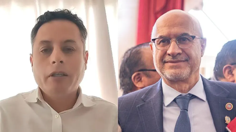 Edmand Lara y José Luis Lupo. Foto: Composición