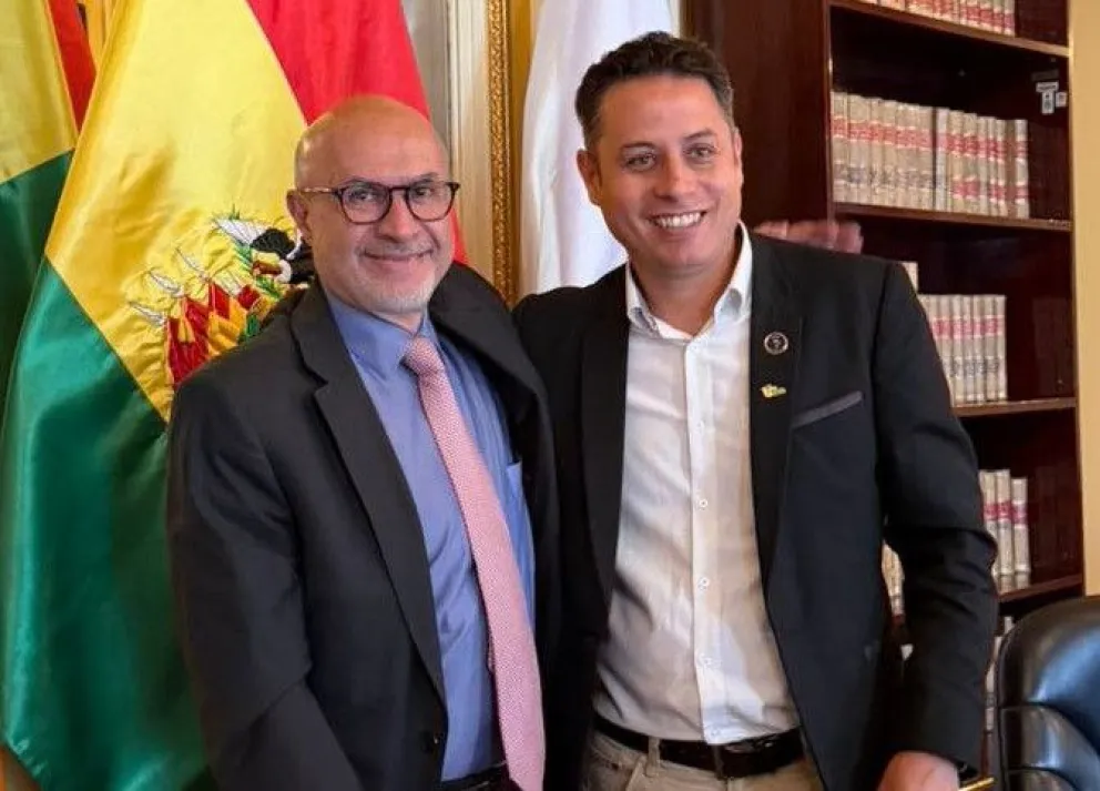 Lupo junto a Lara, en las últimas horas. 