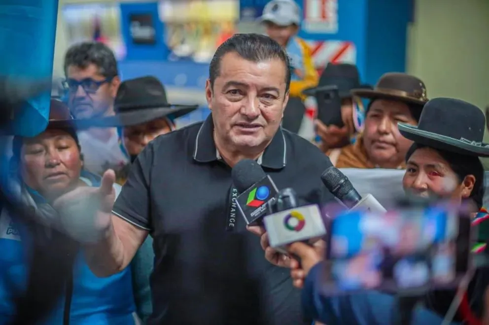 El alcalde de Santa Cruz de la Sierra, Jhonny Fernández. Foto: Archivo