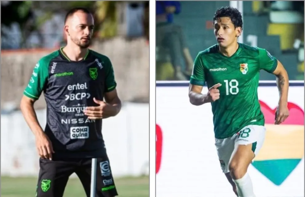 Godoy y Ábrego fueron llamados al seleccionado boliviano. Fotos: AD