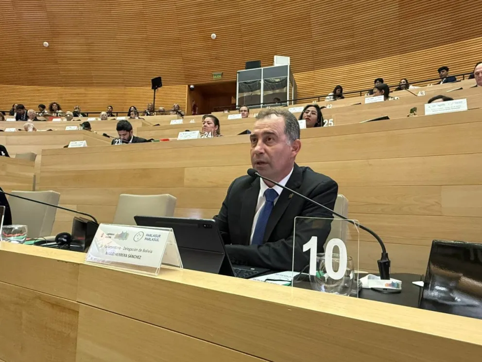 El parlamentario supraestatal, Mario Herrera Sánchez. Foto: Cortesía