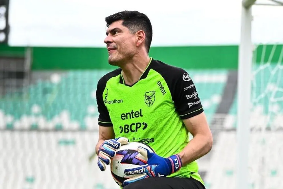 Lampe, en una práctica de la Verde, en Santa Cruz. Foto: FBF.