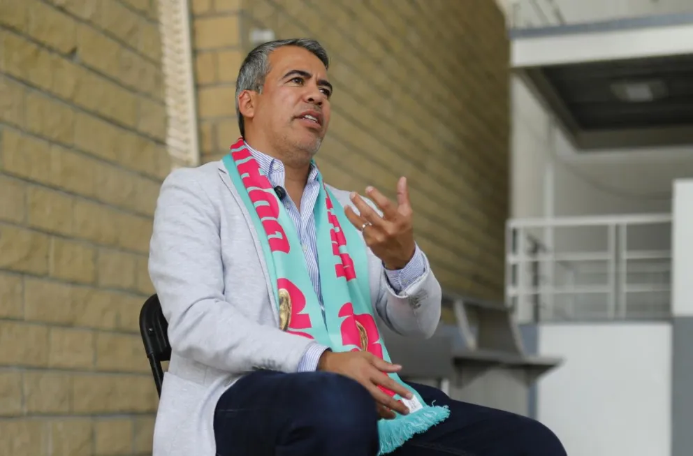 Pavel Pardo, exfutbolista mexicano y embajador para el mundial de la FIFA 2026. Foto: EFE