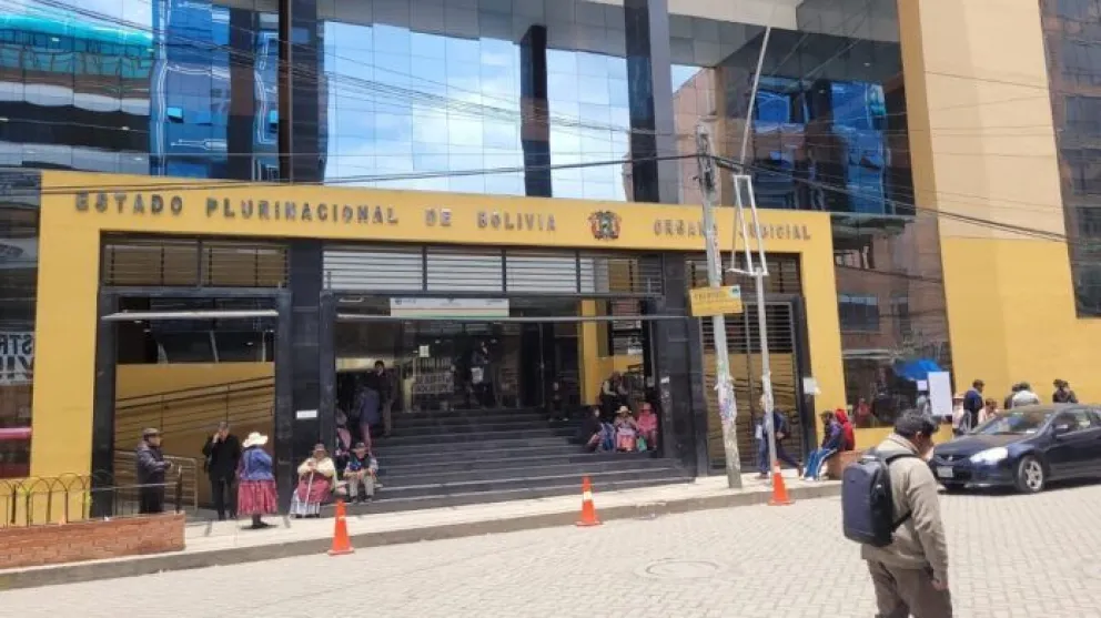 Las dependencias del Tribunal de Justicia de El Alto. Foto: El Diario