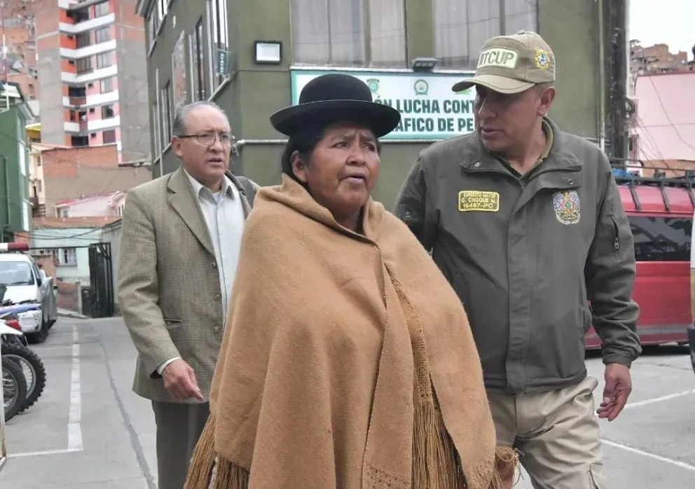 La exdirectora del Fondo Indígena Elvira Parra. Foto archivo: APG