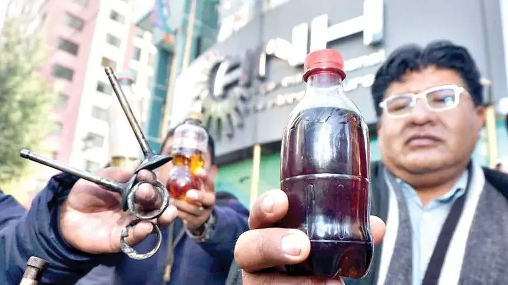 La gasolina "desestabilizada" generó daños a vehículos del parque automotor. Foto: Archivo
