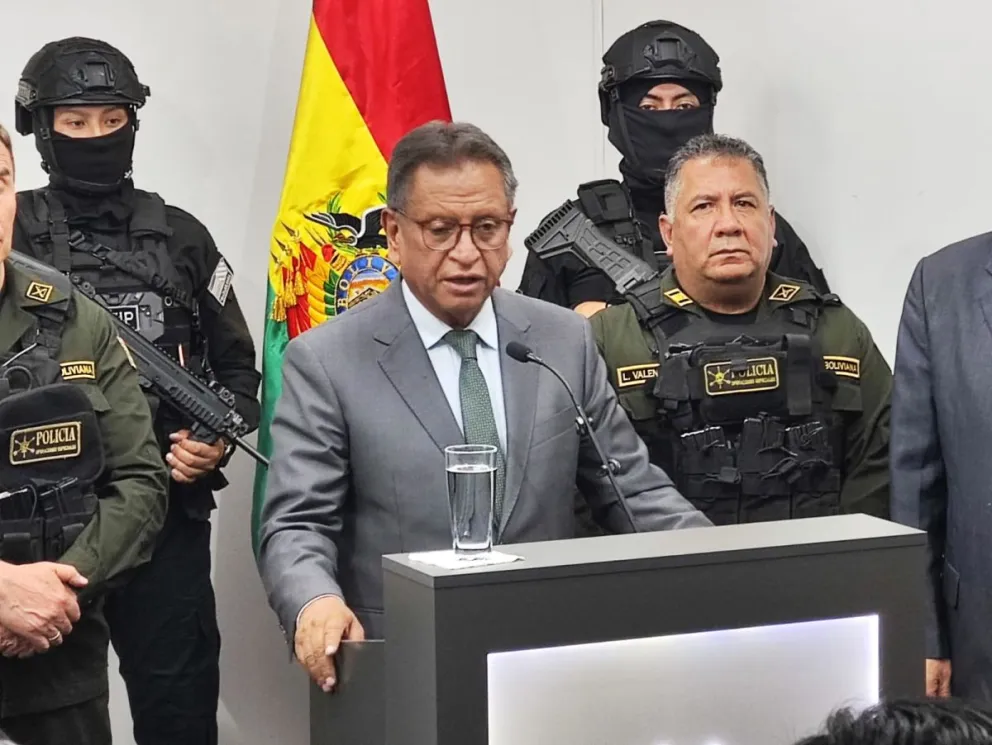 El ministro de Gobierno, Marco Antonio Oviedo. Foto: Archivo 