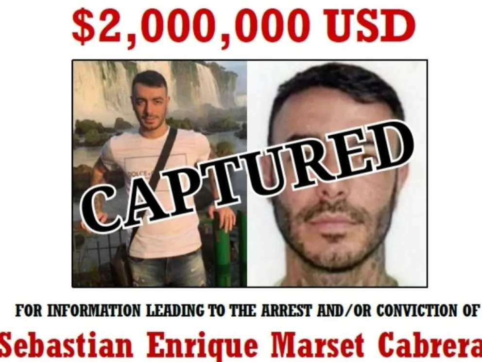 El ministro de Gobierno, Marco Antonio Oviedo, dice que se harán los trámites para ver si se paga la recompensa a los policías que participaron en el operativo de captura de Sebastián Marset. Foto: Vocería de la Presidencia.