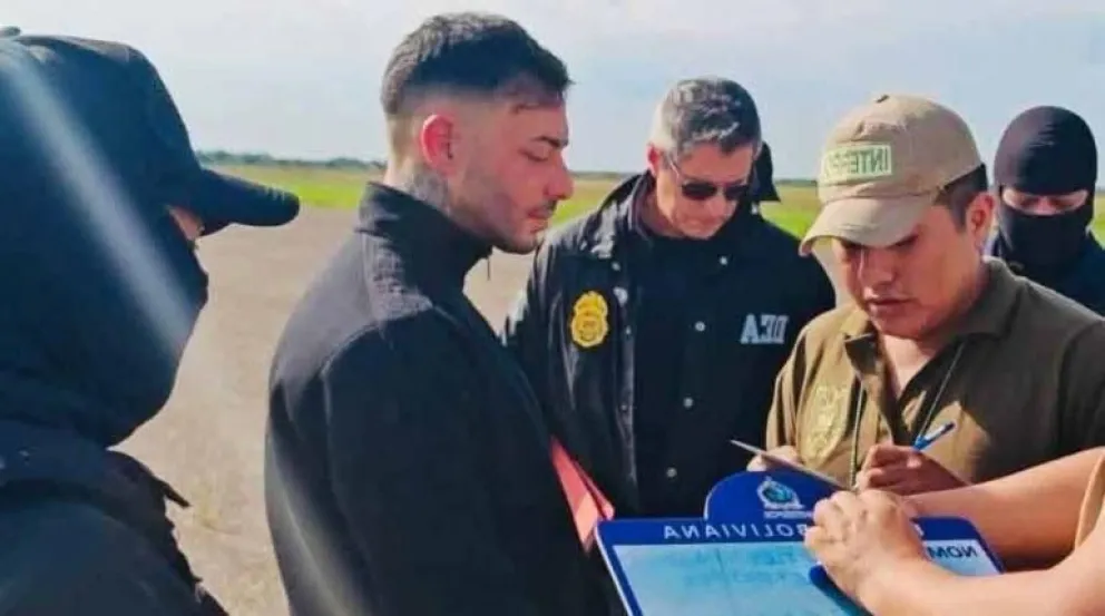 Sebastián Marset enfrentará un proceso penal en los Estados Unidos, por el delito de lavado de dinero proveniente del narcotráfico. Foto DIRCOM