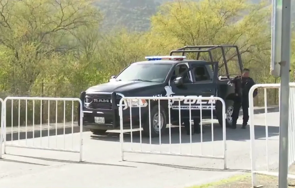 El primer punto de control para acercarse al centro de concentración de la Verde. Foto: Captura de pantalla.